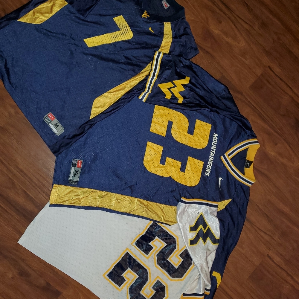 WVU football jersey bundle
